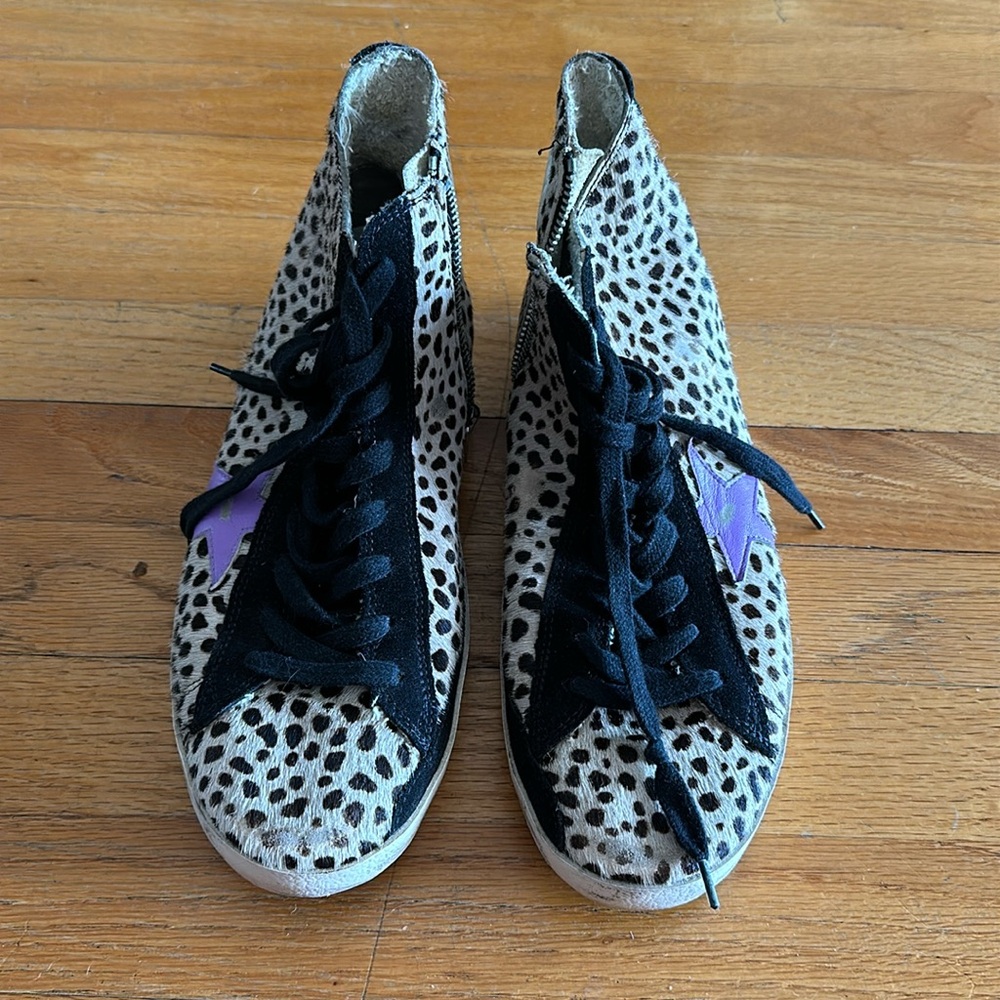 Golden goose francy cheetah